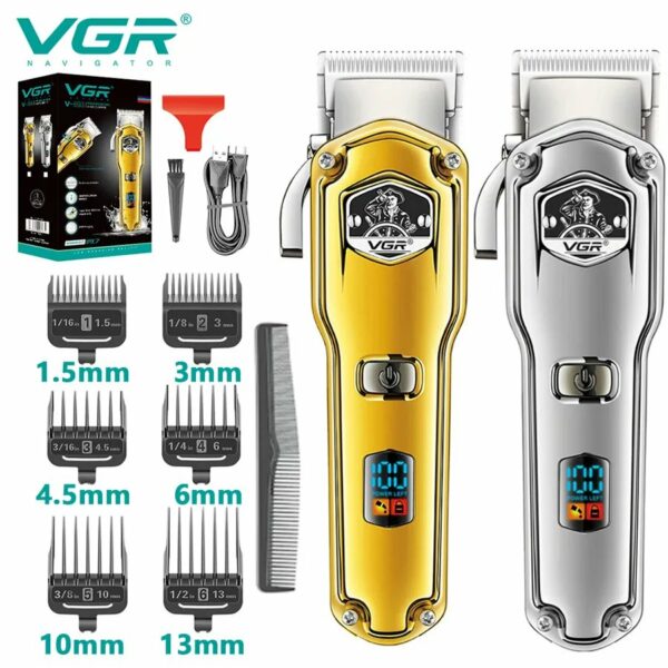 Tondeuses Cheveux Professionelle pour Homme, Cheuveux, Barbe, VGR V-693 – Image 3