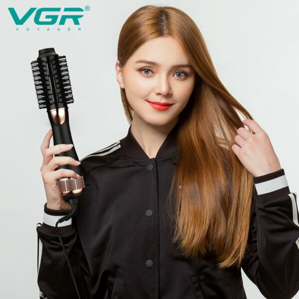 VGR V-492 meilleur qualité 3 in1 sèche-cheveux puissance cordon hot air brush peigne styling – Image 2