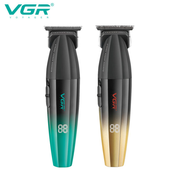 VGR 906 Tondeuse à cheveux professionnelle 906 Fresh Fade - 9000 tr/min  Rechargeable par USB - doré – Image 6