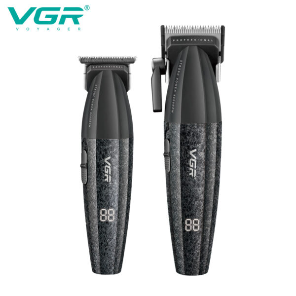 VGR 640 Tondeuse à cheveux Professionnelle Pour Hommes, Ensemble Tondeuse – Image 7